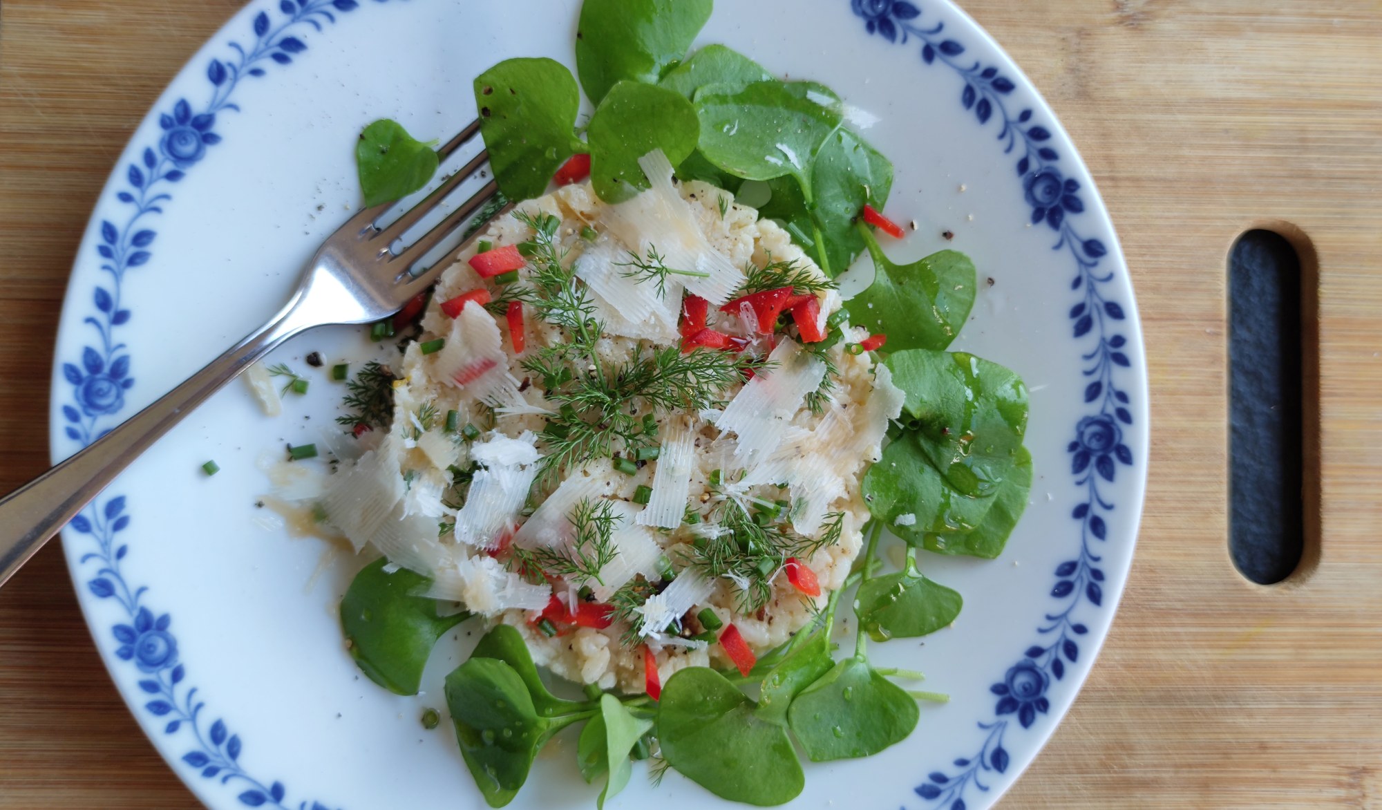 Klassiek risottorecept, met flink gepimp ook koud te serveren