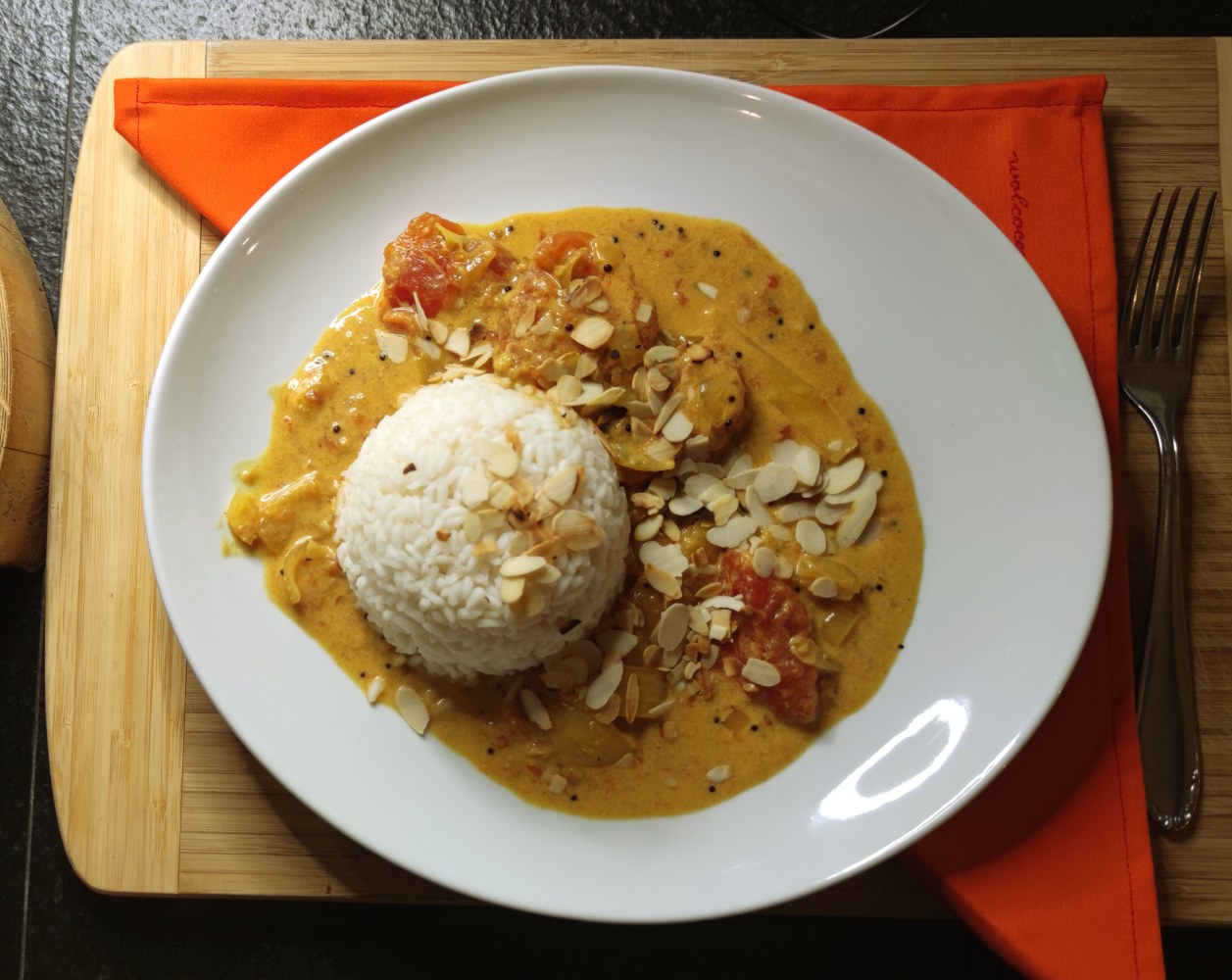 geurige tomatencurry